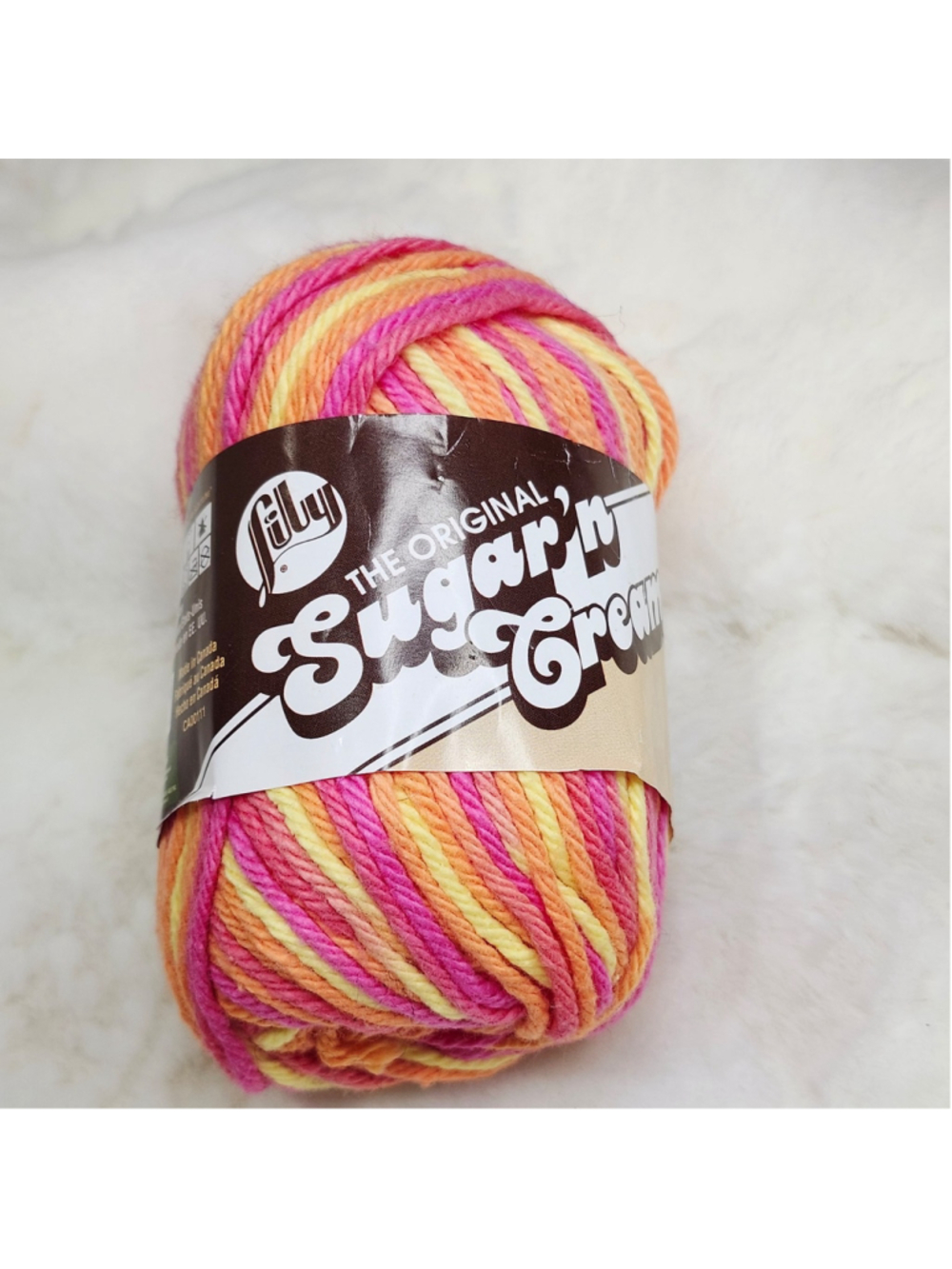 Sugar'N Cream Yarn - Ombres-Playtime 2oz